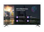 LG 55PK640S0LB | Digital signage | 55 " | Landscape | 16/7 | webOS | Wi-Fi | 300 cd/m&sup2; | 1000000:1 | 8 ms