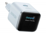 Anker Nano Charger 45W, Smart Display, Blue | A121DG31