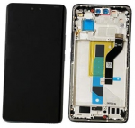 Ekranas tinkantis Xiaomi 13 Lite su lietimui jautriu stikliuku Black (service pack)