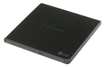 H.L Data Storage | Ultra Slim Portable DVD-Writer | GP57EB40 | Interface USB 2.0 | DVD&plusmn;R/RW | CD read speed 24 x