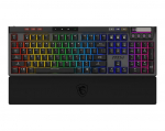 MSI STRIKE PRO WIRELESS | Gaming keyboard | Wireless | US | Black | 2.4 GHz Wireless, Bluetooth, USB 2.0