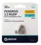 Atmintinė Platinet Metal UDP 32GB USB 3.2 + Type-C