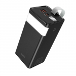 I&scaron;orinė baterija 50000mAh Power Bank Hoco J86A 22.5W Quick Charge 3.0 juoda
