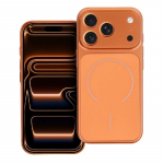 Dėklas MAKE 17 (MagSafe) skirtas iPhone 16 Pro Max oranžinis