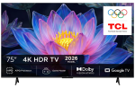 TV Set|TCL|75 "|4K Ultra HD|3840 x 2160 pixels|Flat|16:9|QLED|75P6L