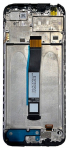 Ekranas tinkantis Xiaomi Redmi 10C 2022/Poco C40 su lietimui jautriu stikliuku ir rėmeliu Black (service pack)