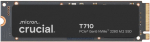 SSD|CRUCIAL|T710|4TB|M.2|PCIe Gen5|NVMe|Write speed 13800 MBytes/sec|Read speed 14500 MBytes/sec|TBW 2400 TB|CT4000T710SSD8