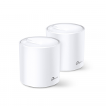 TP-LINK | Whole Home Mesh Wi-Fi 6 System | Deco X50 (2-pack) | 802.11ax | 574+2402 Mbit/s | Ethernet LAN (RJ-45) ports 3