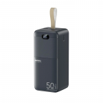I&scaron;orinė baterija 22.5W 50000mAh Power Bank Remax RPP-117 juoda