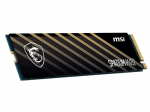 SSD|MSI|150xTBW rating|MTBF 1500000 h|Read speed 3600 MB/s|Write speed 3100 MB/s|NVMe Yes|PCI Express 4.0|M.2|500 G