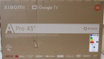 SALE OUT. Xiaomi QLED TV A Pro 2026 43" | Xiaomi QLED TV A Pro 2026 | 43 | Smart TV | Google TV | UHD | Dark Gray