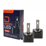 LED pagrindinės &scaron;viesos D1S, 6000K, 8400lm, 2vnt