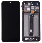Ekranas tinkantis Xiaomi Redmi A3 su lietimui jautriu stikliuku ir rėmeliu Black