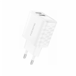 Įkroviklis Foneng EU53 2.4A 2xUSB-A baltas