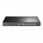 Switch|TP-LINK|TL-SL1226P|Desktop/pedestal|24x10Base-T / 100Base-TX|2x10Base-T / 100Base-TX / 1000Base-T|PoE+ ports 2