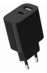 CHARGER USB UNIVERSAL BLACK/2P TA-UC-2AC12-01-BK GEMBIRD