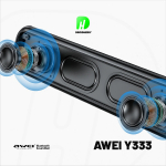 Ne&scaron;.kolon. Awei  Y333 juoda