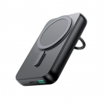 I&scaron;orinė baterija POWER BANK JOYROOM (JR-W050) 10000mAh su belaidžiu įkrovikliu (Magsafe 20W) juoda