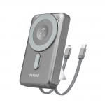 I&scaron;orinė baterija Power Bank Dudao K29 MagSafe 20W 10000mAh pilkas
