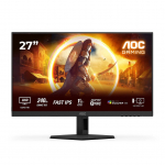 AOC | Q27G4ZR | 27 " | Fast IPS | QHD | 16:9 | 240 Hz | 1 ms | 2560 x 1440 pixels | 400 cd/m&sup2; | HDMI ports quantity 2 | Black