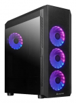 Case|CHIEFTEC|SCORPION 4|MiniTower|Case product features Transparent panel|Not included|ATX|MicroATX|MiniITX|Colour Blac