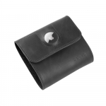 Fixed | Classic Wallet for AirTag | Apple | Genuine cowhide | Black