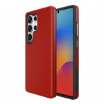 Dėklas Samsung S22 Ultra 5G raudonas Perfectionists Triangle Case S908