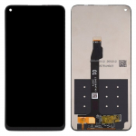 Ekranas tinkantis Huawei P40 Lite 5G/Nova 7 SE/Honor 30S 5G su lietimui jautriu stikliuku Black
