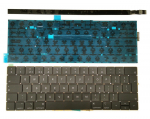 Klaviatūra Apple MacBook Pro 13" A1706, MacBook Pro 15" A1707 Touch Bar, UK