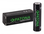 Akumuliatorius su i&scaron;kilusiu + 18650 3.7V 3300mAh 4.8A Li-Ion be PCM apsaugos PATONA