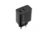 Natec Ribera USB Charger, 1xUSB-A, 1x USB-C, 20 W | NUC-2062