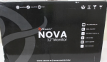 SALE OUT. Arozzi Nova 32" IPS, 180Hz, Computer Monitor - Purple | SALE OUT. Nova | 32 " | IPS | QHD | 16:9 | 180 Hz | 1 ms