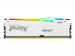 Kingston KF564C32BWEA-16 16GB 6400MT/s DDR5 CL32 DIMM FURY Beast White RGB EXPO | Kingston