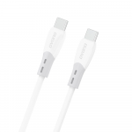 USB kabelis Dudao L25SC USB-C to USB-C 60W 2.0m baltas
