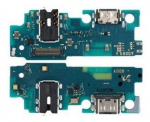 Lanksčioji jungtis Samsung A326 A32 5G 2021 su įkrovimo kontaktu, mikrofonu, ausinių lizdu originali (service pack)