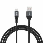 USB kabelis Dudao L3SM USB-A to MicroUSB 3A 1.2m juodas