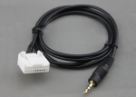Toyota AUX 3,5mm įėjimo adapteris per CD changer jungtį,1,2m