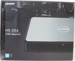 SALE OUT. | QNAP | 2-Bay SATA fanless home NAS | HS-264 | Up to 2 SATA 6Gb/s, 3Gb/s | Intel Celeron | N5105 4-core/4-thread