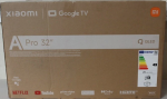 SALE OUT. Xiaomi QLED TV A Pro 2026 | 32" | Smart TV | Google TV | HD | Dark Gray | DAMAGED PACKAGING