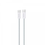 USB kabelis Dudao L6C USB-C to USB-C 60W 2.0m baltas