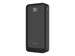 Fixed Power Bank Zen2 20 with LCD Display and PD 20W Output | 20000 mAh | Black