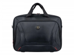 PORT DESIGNS | Courchevel | Fits up to size 15.6 " | Messenger - Briefcase | Shoulder strap | Black