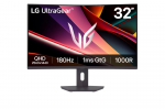 LG | 32G600A-B | 31.5 " | VA | QHD | 16:9 | 180 Hz | 1 ms | 2560 x 1440 pixels | 250 cd/m&sup2; | HDMI ports quantity 2