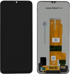 Ekranas tinkantis Realme 9i 5G/10 5G/10S 5G su lietimui jautriu stikliuku Black