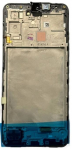 Ekranas tinkantis Samsung A176 A17 5G su lietimui jautriu stikliuku ir rėmeliu Black (service pack)