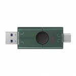 Atmintinė USB-A, USB-C 3.2 128GB Kingston DTDEG2/128GB žalias