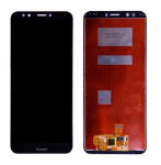 Ekranas tinkantis Huawei Y7 2018 su lietimui jautriu stikliuku Black HQ