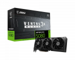 MSI GeForce RTX 5080 16G VENTUS 3X OC BLACK | MSI