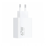 Įkroviklis Xiaomi 67W USB-A baltas BHR07SKEU HyperCharge Power Adapter