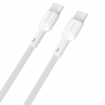 USB kabelis Dudao L9CMax USB-C to USB-C 240W 2.0m baltas
